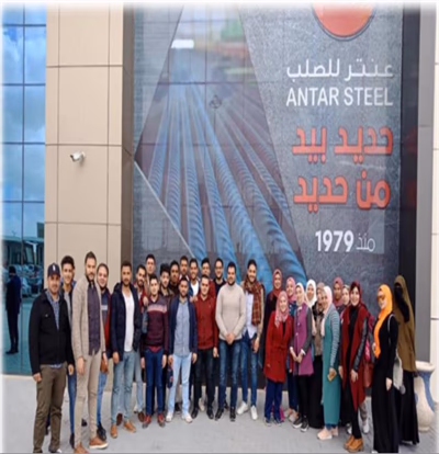 صورة جماعية في محطة تنقية بورسعيد 2